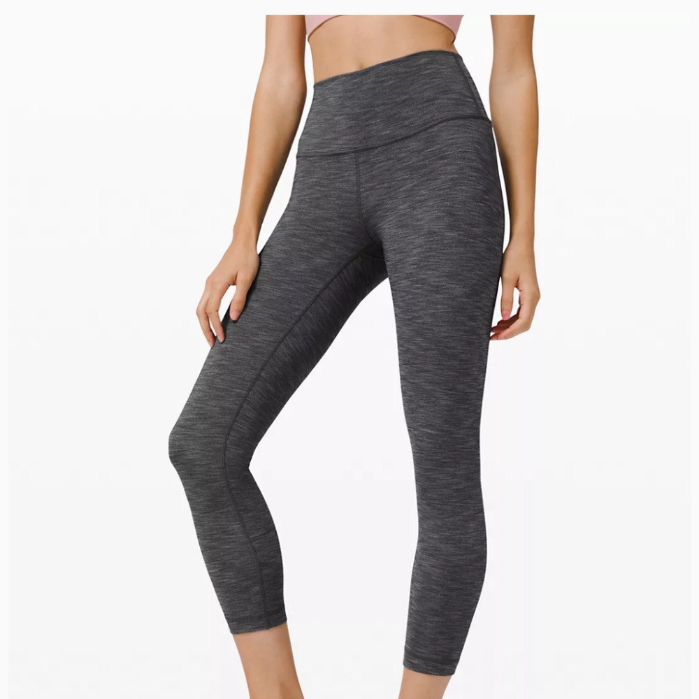 Lululemon gray leggings, size 8